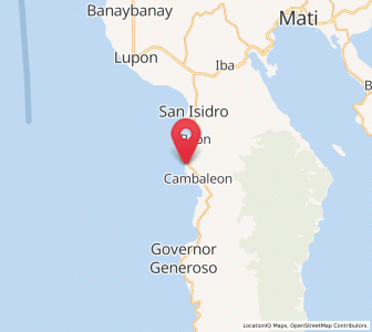 Map of Bitaogan, Davao