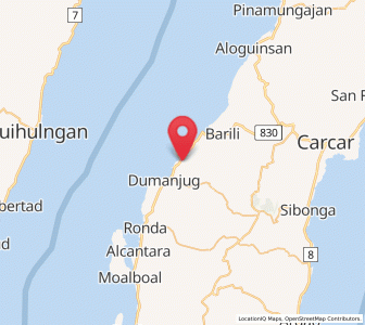 Map of Bitoon, Central Visayas