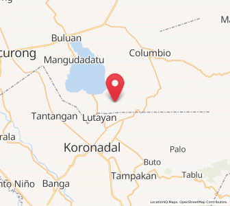 Map of Blingkong, Soccsksargen