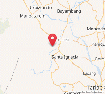 Map of Bobon Second, Central Luzon