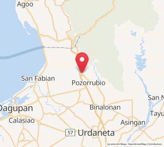Map of Bobonan, Ilocos