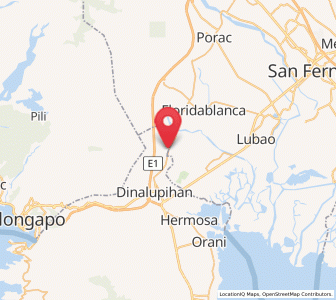 Map of Bodega, Central Luzon