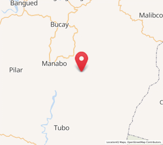 Map of Boliney, Cordillera