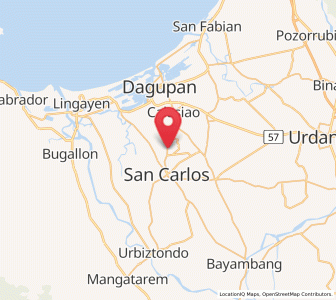 Map of Bolingit, Ilocos