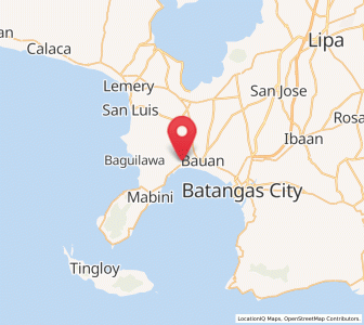 Map of Bolo, Calabarzon