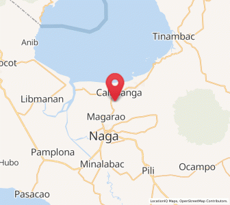 Map of Bombon, Bicol