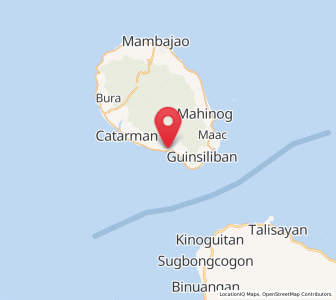 Map of Bonbon, Northern Mindanao