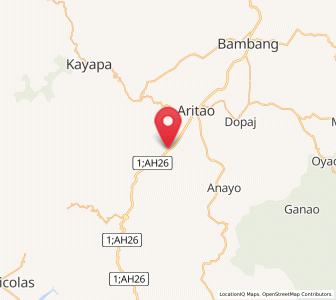 Map of Bone South, Cagayan Valley