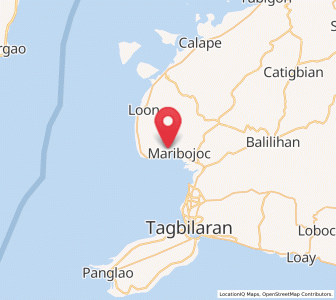 Map of Bood, Central Visayas