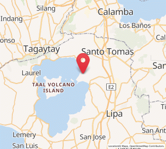 Map of Boot, Calabarzon