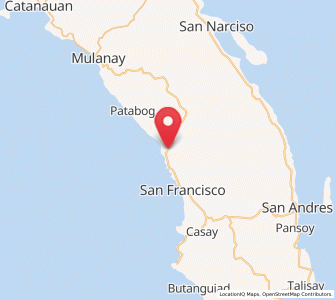 Map of Bosdak, Calabarzon
