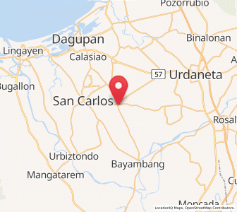 Map of Botao, Ilocos