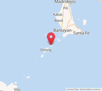 Map of Botigues, Central Visayas