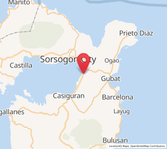 Map of Boton, Bicol
