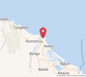 Map of Brgy. Bachaw Norte, Kalibo, Western Visayas
