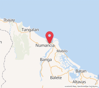 Map of Brgy. Bubog, Numancia, Western Visayas