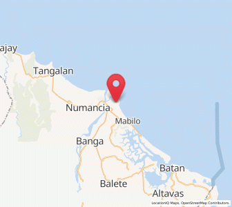 Map of Brgy. New Buswang, Kalibo, Western Visayas