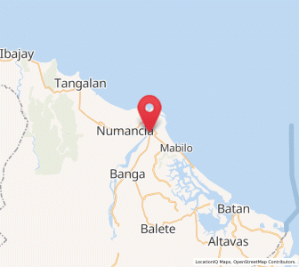 Map of Brgy. Tinigao, Kalibo, Western Visayas