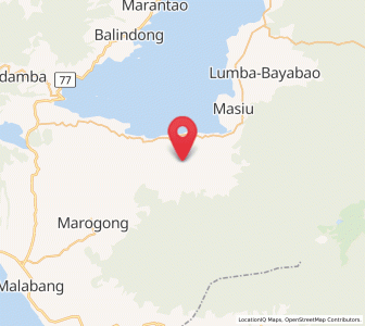 Map of Bualan, Autonomous Region in Muslim Mindanao