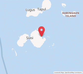 Map of Buan, Autonomous Region in Muslim Mindanao