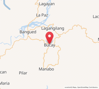 Map of Bucay, Cordillera