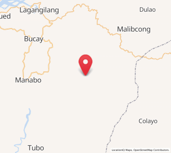 Map of Bucloc, Cordillera