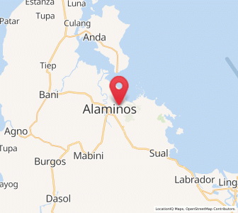 Map of Bued, Ilocos