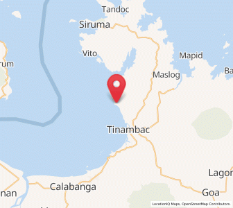 Map of Buenavista, Bicol