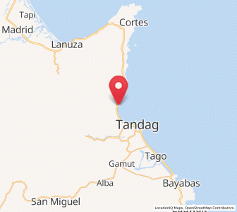 Map of Buenavista, Caraga
