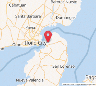 Map of Buenavista, Western Visayas