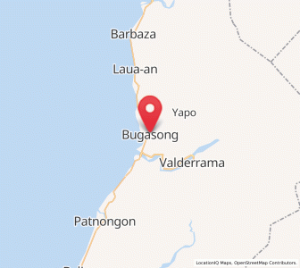 Map of Bugasong, Western Visayas