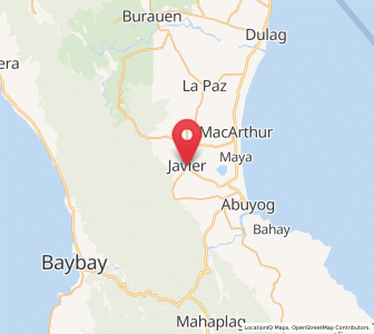 Map of Bugho, Eastern Visayas
