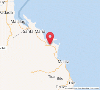 Map of Buhangin, Davao