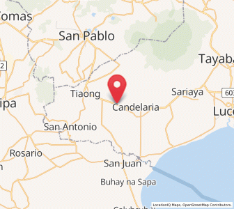 Map of Bukal Sur, Calabarzon