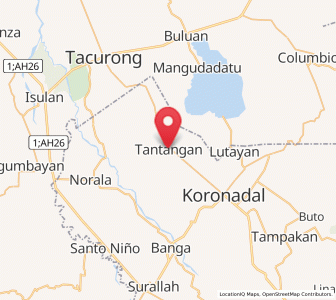 Map of Bukay Pait, Soccsksargen