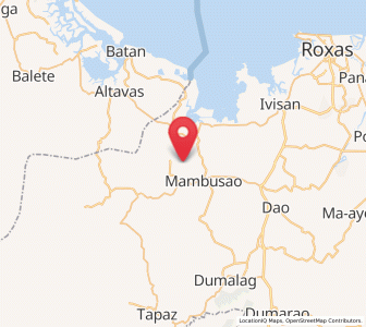 Map of Bula, Western Visayas