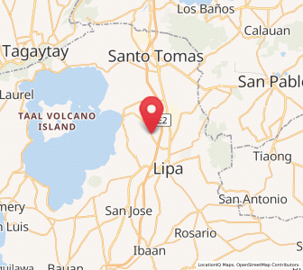 Map of Bulacnin, Calabarzon