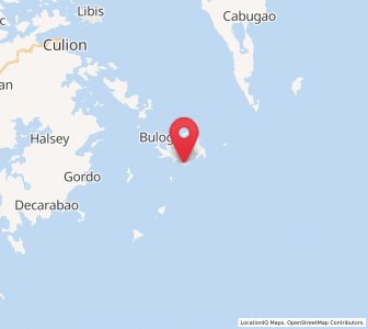 Map of Bulalacao, Mimaropa