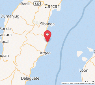 Map of Bulasa, Central Visayas