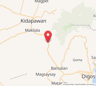 Map of Bulatukan, Soccsksargen