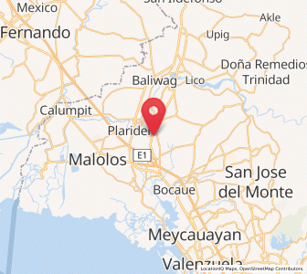 Map of Bulihan, Central Luzon