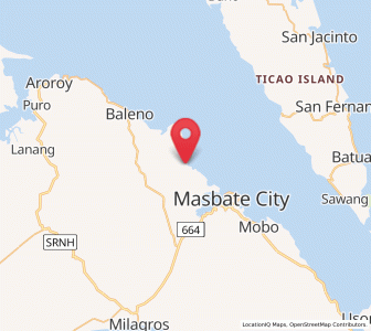 Map of Bulo, Bicol
