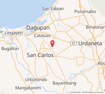 Map of Bulog, Ilocos