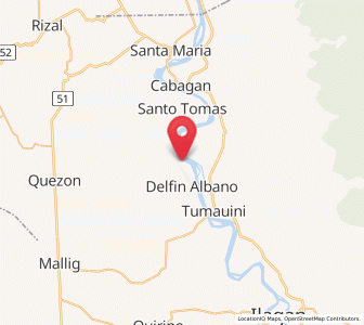 Map of Bulu, Cagayan Valley