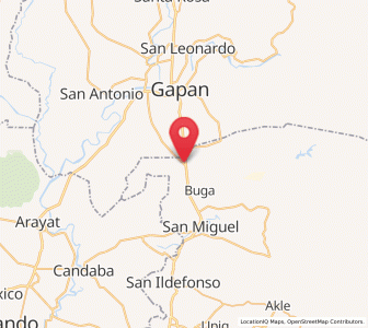 Map of Bulualto, Central Luzon