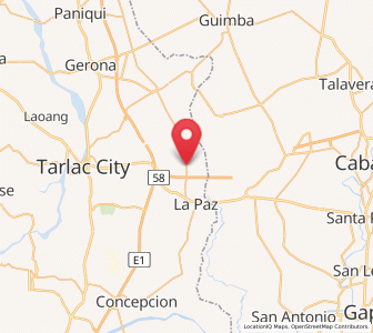 Map of Bundoc, Central Luzon
