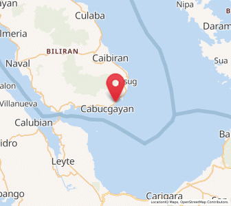 Map of Bunga, Eastern Visayas
