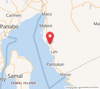 Map of Bungabon, Davao