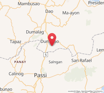 Map of Bungsuan, Western Visayas