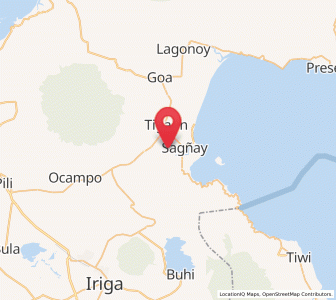 Map of Buracan, Bicol